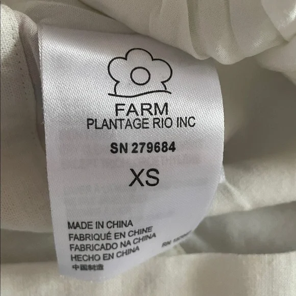 Farm Rio x Anthropology Nanaju Blouse, size xs - Picture 8 of 8